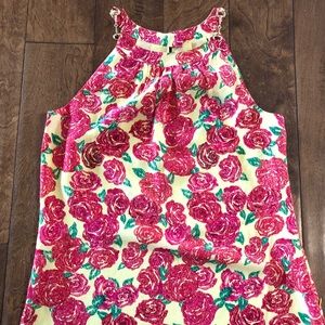 Vineyard Vines Blouse 100% silk Size 4 NWOT